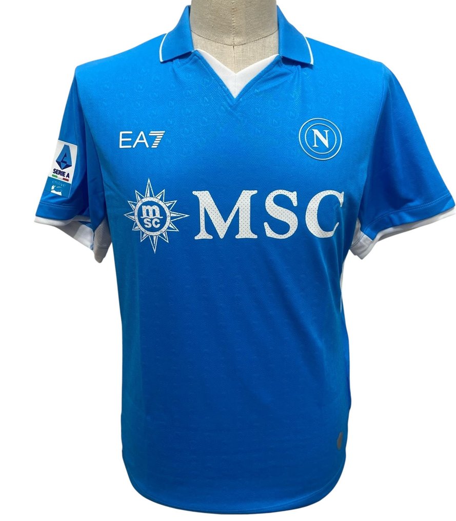 Napoli - Olasz labdarúgó-bajnokság - Billy Gilmour maglia preparata Cagliari-NAPOLI 0-4 - 2024 - Futball ing #1.0