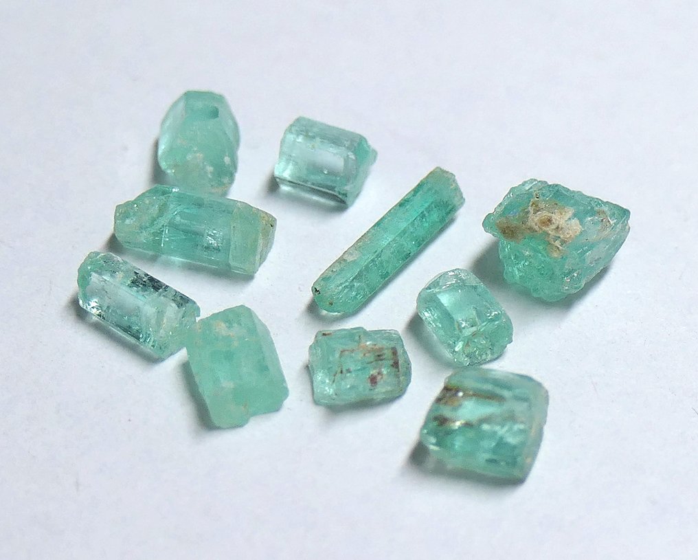 JOLIS CRISTAUX D'ÉMERAUDES 100% NATÜRLICH Kristall- 1.44 g - (10) #3.2