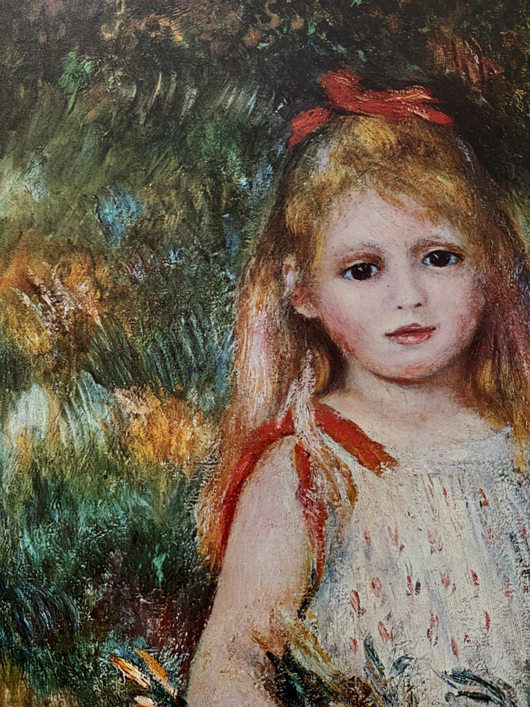 Pierre-Auguste Renoir (1841-1919) - Fillette à la gerbe #1.0