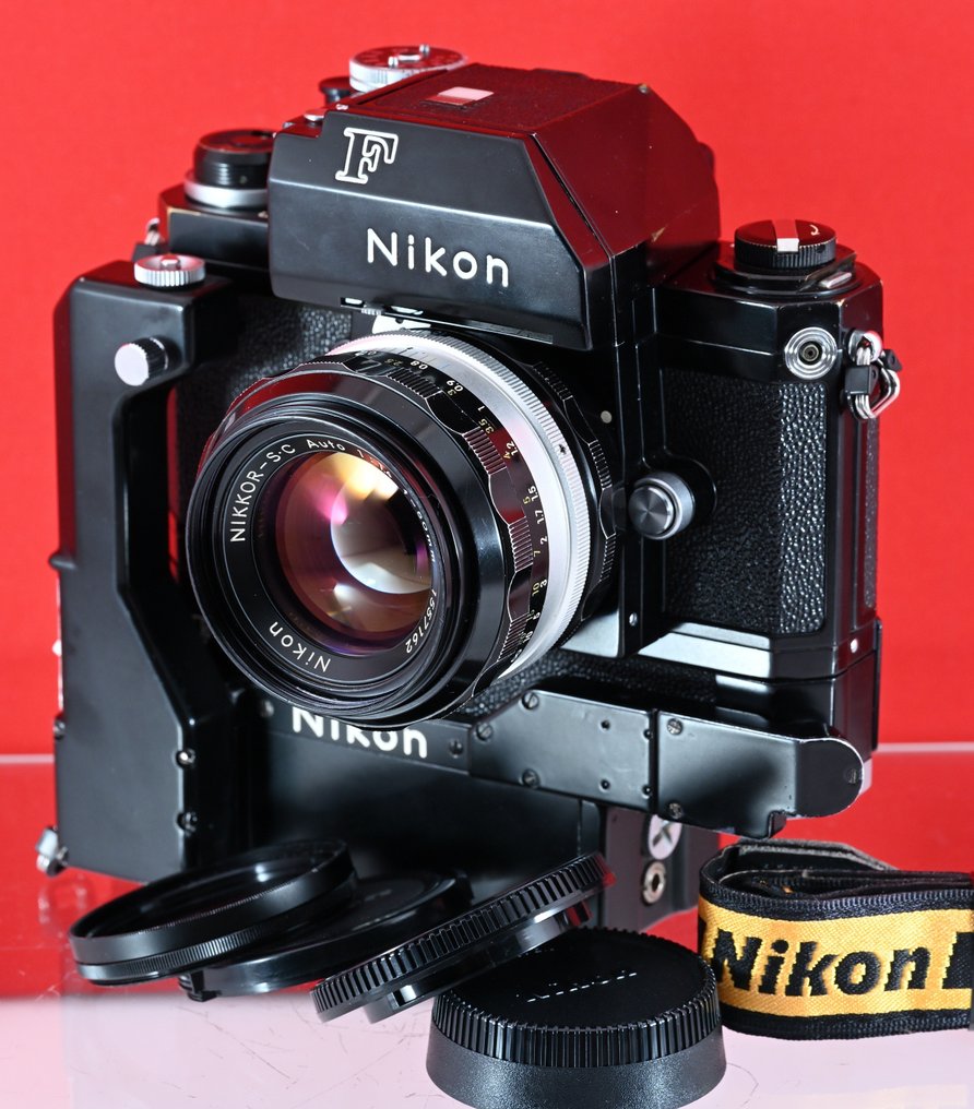 Nikon F Photomic Late Model + Nikkor-S·C 1,4/50mm + F-36 Motor Drive | Egylencsés reflex fényképezőgép (SLR) #1.0