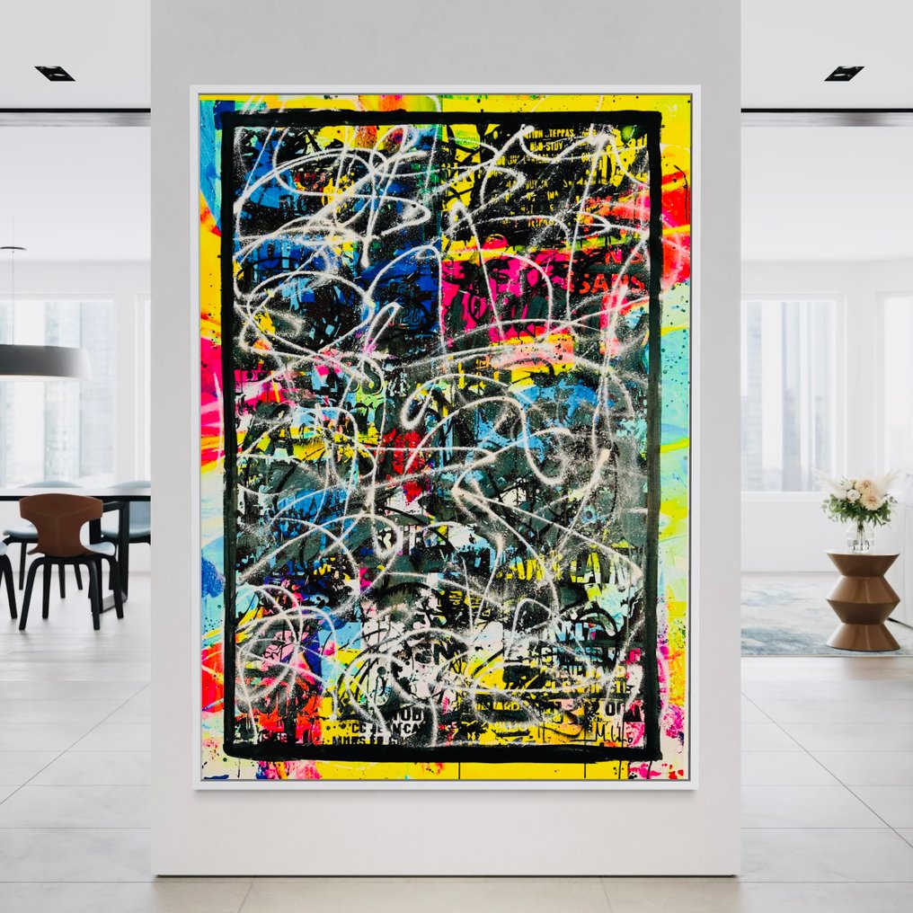 Mikko - Genuine Street Art Series Vol. 02 - Super Size XXL (No reserve price!) #1.0