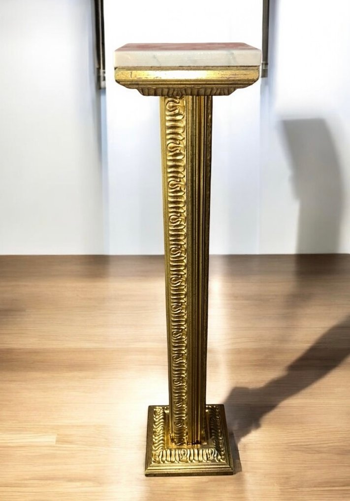  Στήλη (2) - Intarsiata in Foglia Oro - 1940-1950  #2.1