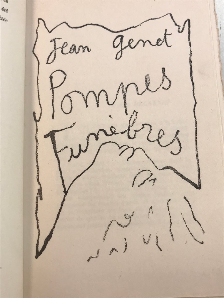 Jean Genet, Jean Cocteau - Pompes funèbres - 1948 #1.0