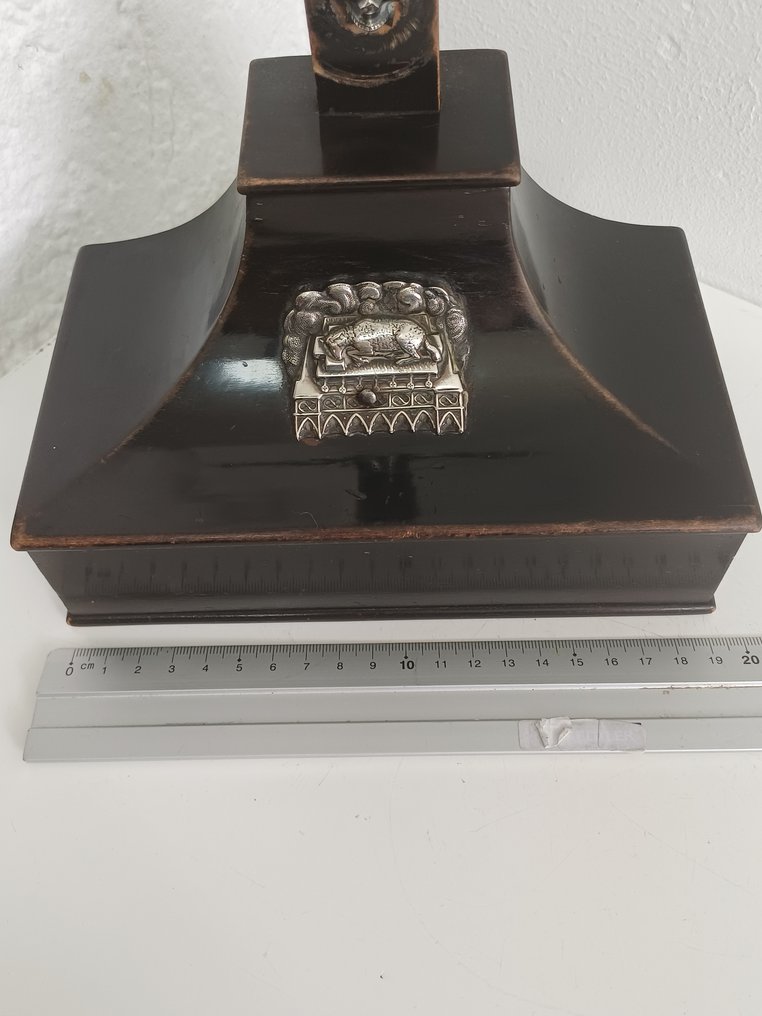 Kruis - hout zilver - 1940-1950 - 耶稣十字架 #3.2