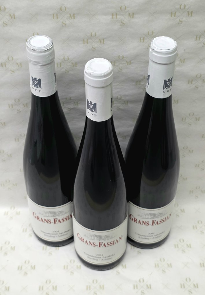 2004 Grans-Fassian, Trittenheimer Apotheke Riesling - 摩泽尔 Auslese - 3 Bottles (0.75L) #3.2