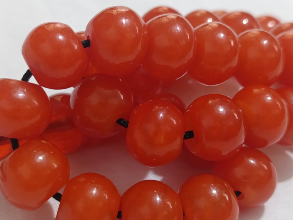 誦經念珠 - 琥珀 - 1970-1980 - 稀有的祈祷念珠 #3.2