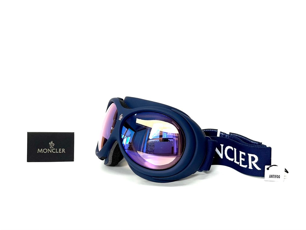Moncler - ML0130-91X, Cat.1/2 Photochromic, Dual Flash mirrored, Impact resistant Anti-Fog lenses, Detachable - Sunglasses #1.0