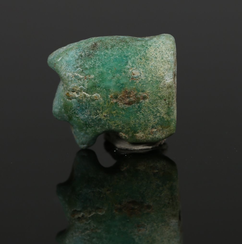 Αρχαία Αίγυπτος, τελευταία εποχή Faience Μάτι του Χόρους 'μάτι Udjat' φυλαχτό. #2.1