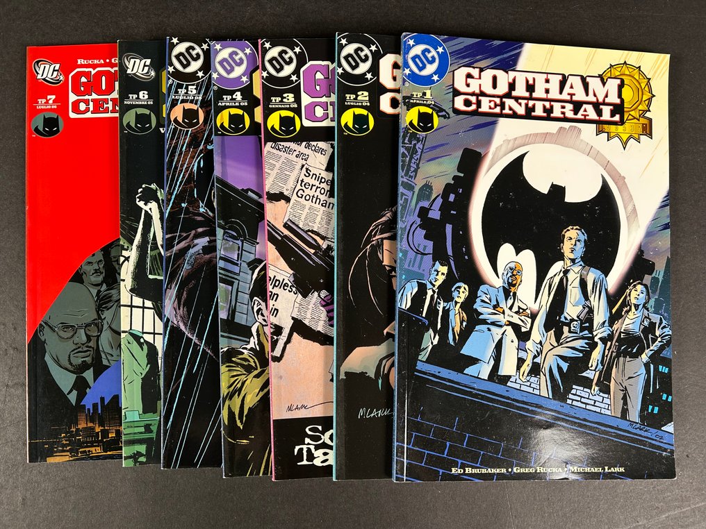 Gotham Central nn 1/7 + 5x albi - 11 Comic, Album - 第一版 - 2007 #1.0