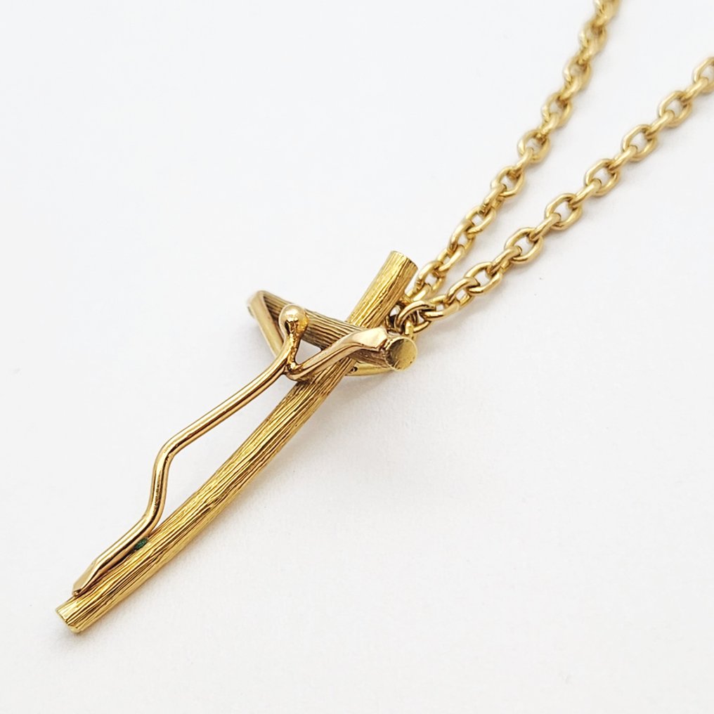 Collana con ciondolo - 18 carati Oro giallo #1.0