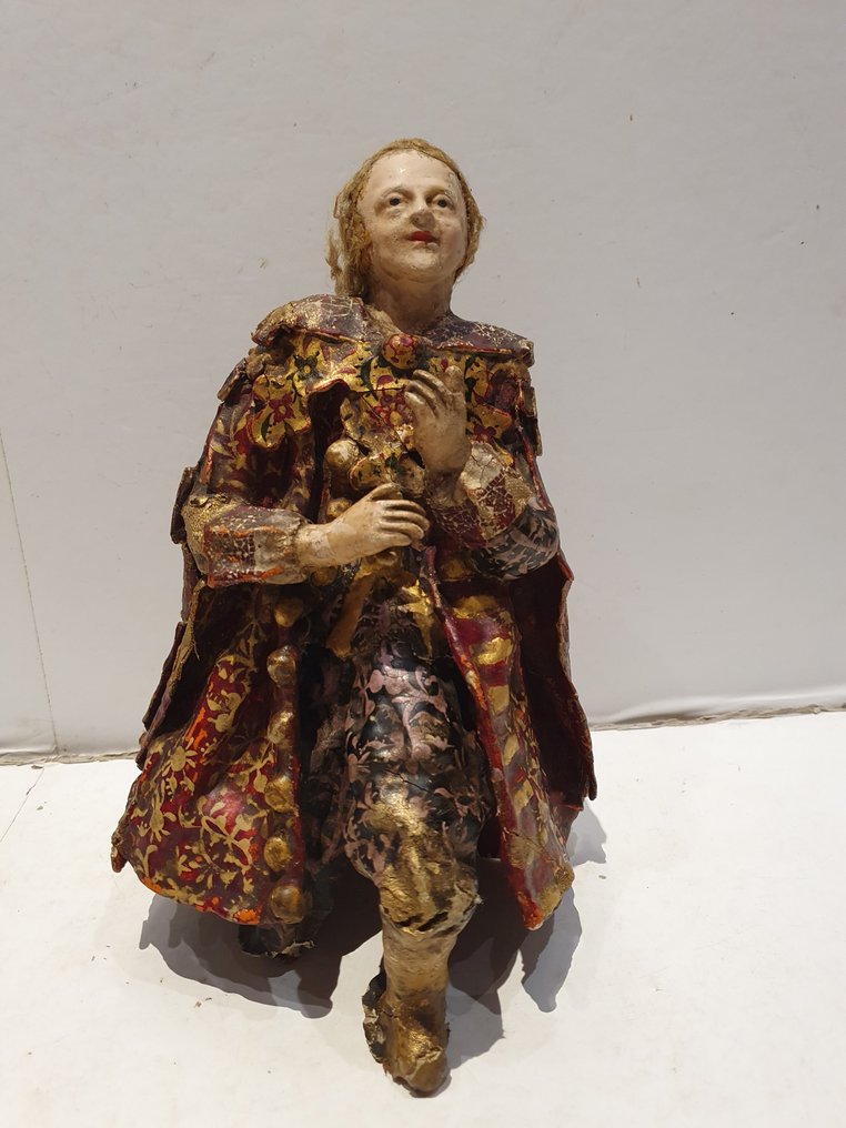 雕塑, giovane nobile - 26 cm - 纸型 #1.0