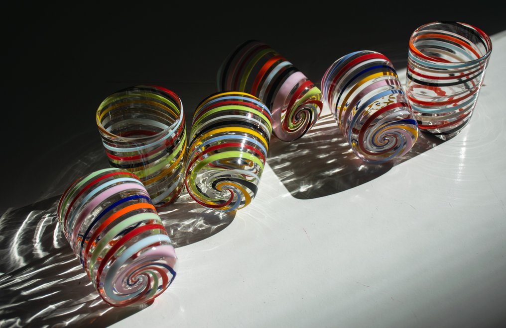 Ribes Atelier - Maryana Iskra - 饮具 (6) - 免运费 €zone - 穆拉诺玻璃 - madebyamaninVenice #1.0