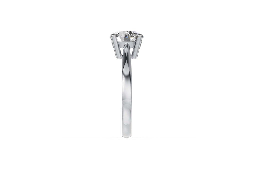 Zonder Minimumprijs - Ring - 14 karaat Witgoud -  2.01ct. tw. Diamant (Lab-grown) #3.2