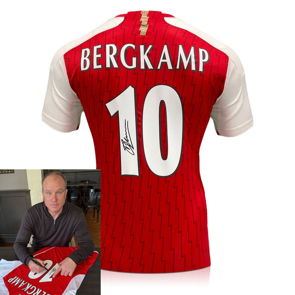 Arsenal - 欧洲足球联盟 - Dennis Bergkamp - 2024 - 球衣  #1.0