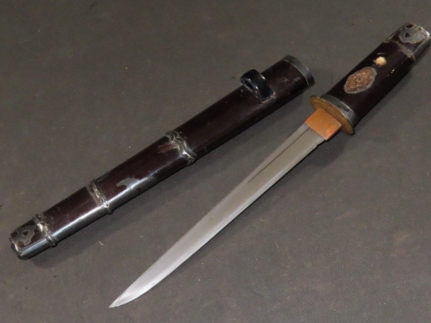 Katana - Tamahagane - Tanto w/Koshirae : A6-170 - Japon - Période Edo (1600–1868)  (Sans prix de réserve) #1.0