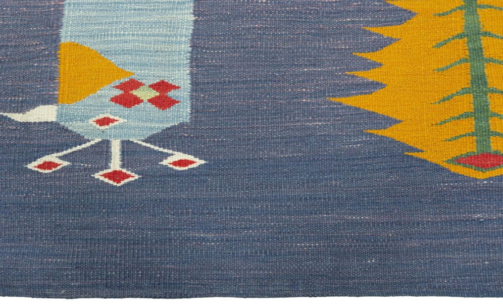 Håndvævet designer Kelim - Samlerstykke. - Kelim - 110 cm - 94 cm #4.3