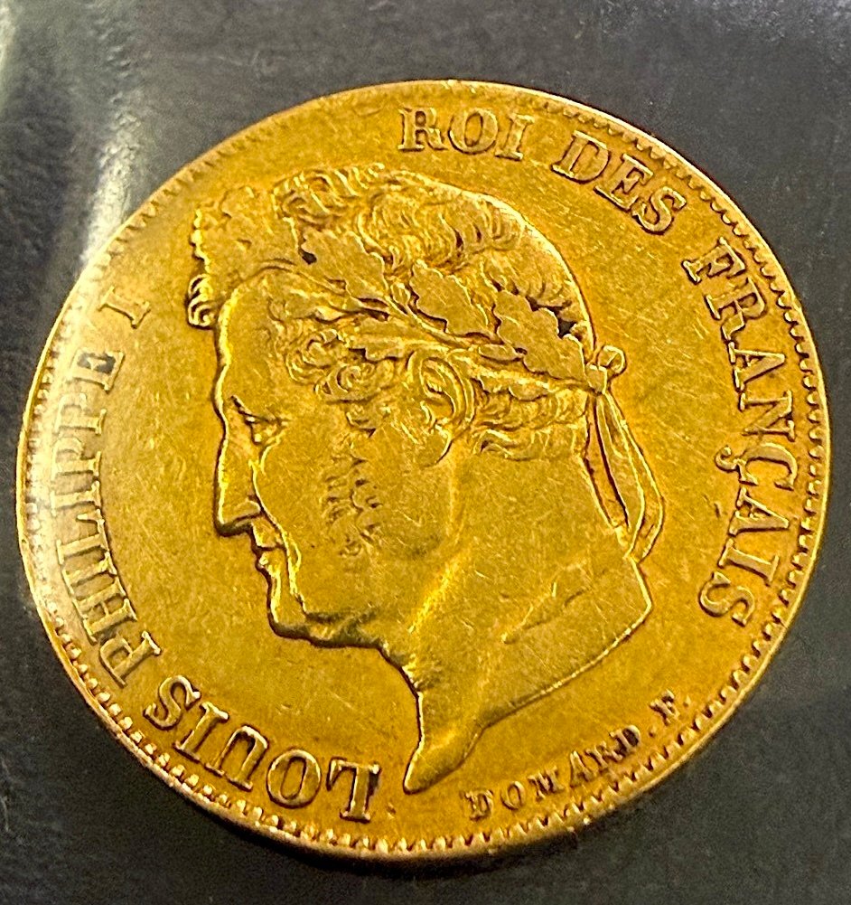 Γαλλία. Louis Philippe I. 20 Francs 1840-A, Paris (χωρίς τιμή ασφαλείας) #1.0