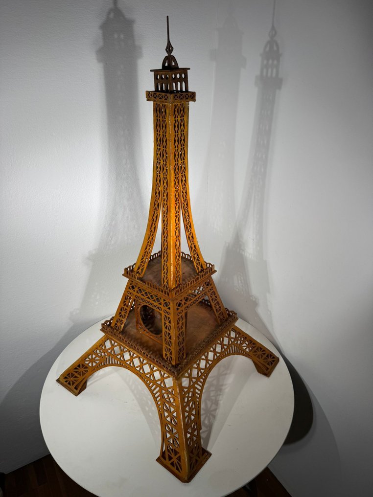 Skulptur, Replica della Torre Eiffel - 110 cm - Træ #2.1