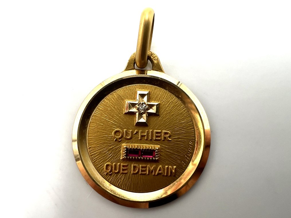 A. Augis - Anheng - 18 karat Gull - 0.01ct. tw. #1.0