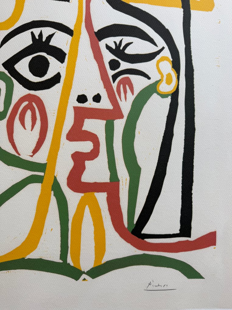 Pablo Picasso (1881-1973) - Visage #4.3