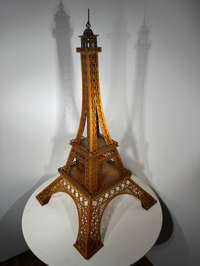 Skulptur, Replica della Torre Eiffel - 110 cm - Træ #4.3