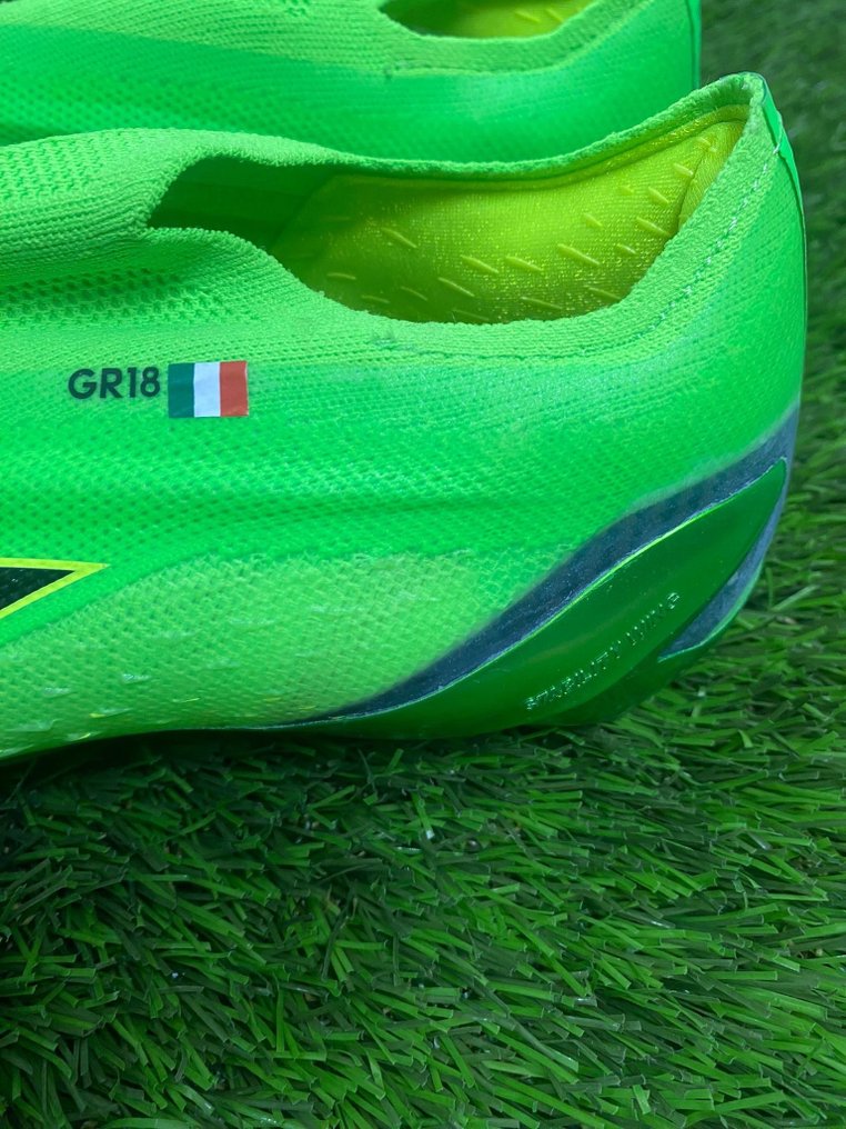 那不勒斯 - 義大利甲組足球聯賽 - Giacomo Raspadori match worn boots Napoli - 2022 - 足球衫 #2.1