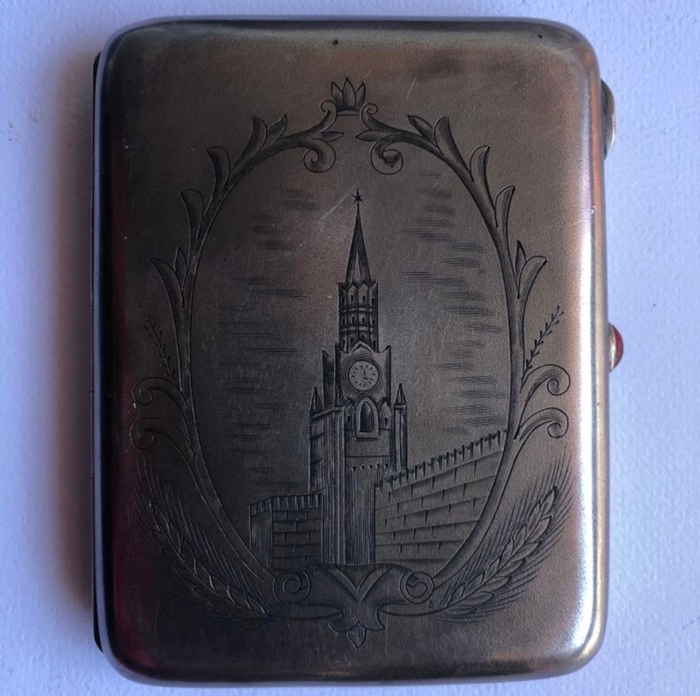 Astuccio per sigarette - .875 (84 Zolotniki) argento #1.0