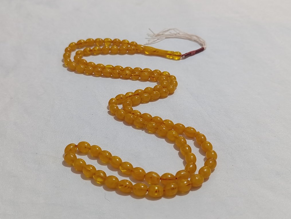 天主教念珠 - 琥珀 - 1970-1980 - 稀有的祈祷念珠  #4.3