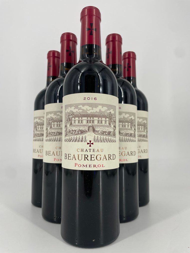 2016 Chateau Beauregard - Bordeaux, Pomerol - 6 Pullo (0.75L) #1.0