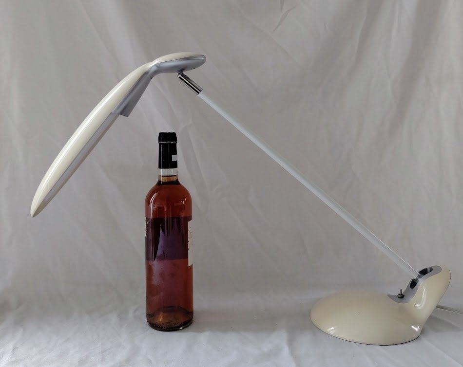 Alba - 灯具 - Lampe Fluopop - 银色金属 - 塑料 #4.3