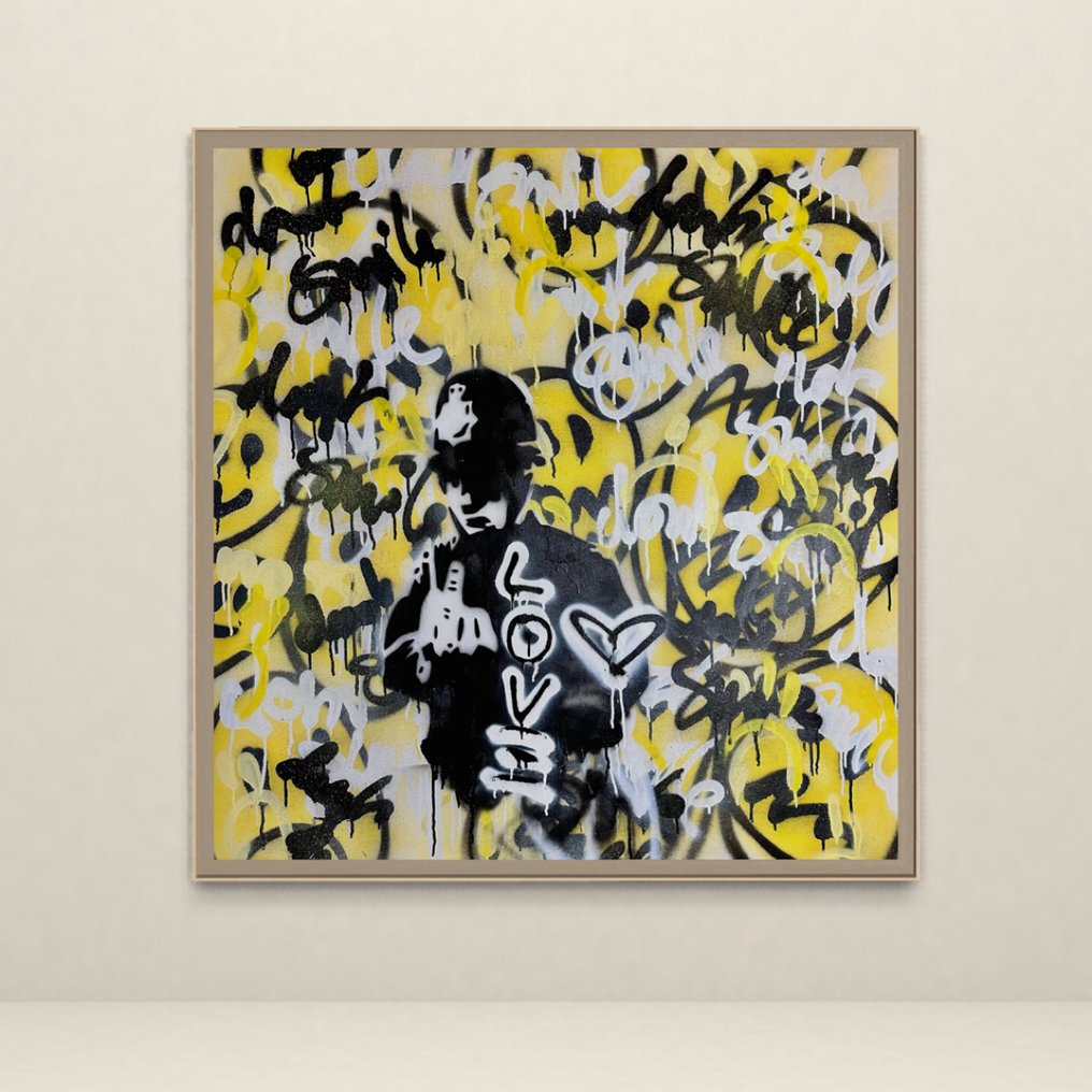 Timo Wedell - Dont Smile Like Banksy - XL · No Reserve #1.0