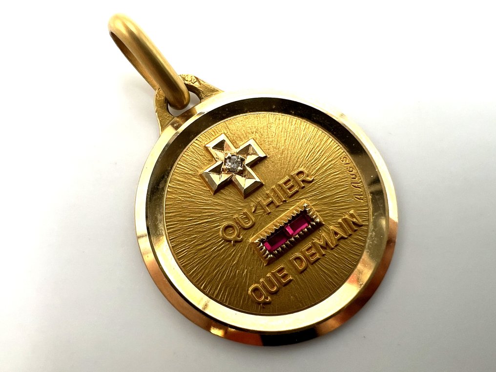 A. Augis - Anheng - 18 karat Gull - 0.01ct. tw. #1.0