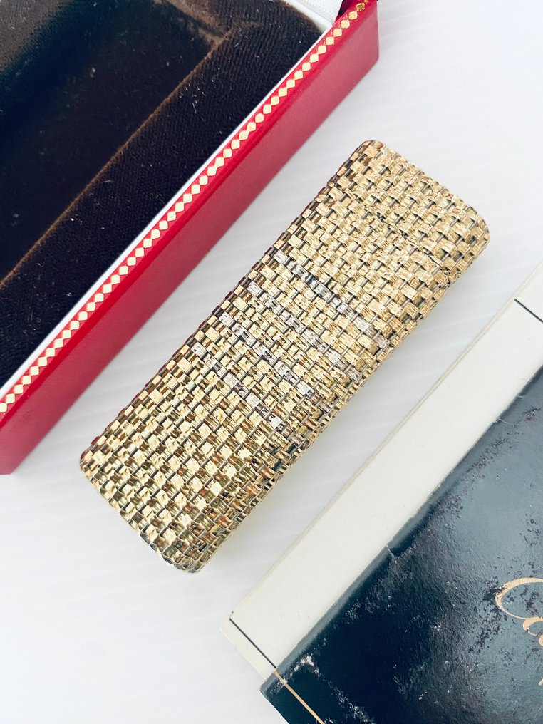 Cartier - Oval Gold 18k - Αναπτήρας τσέπης - χρυσός 750 #1.0