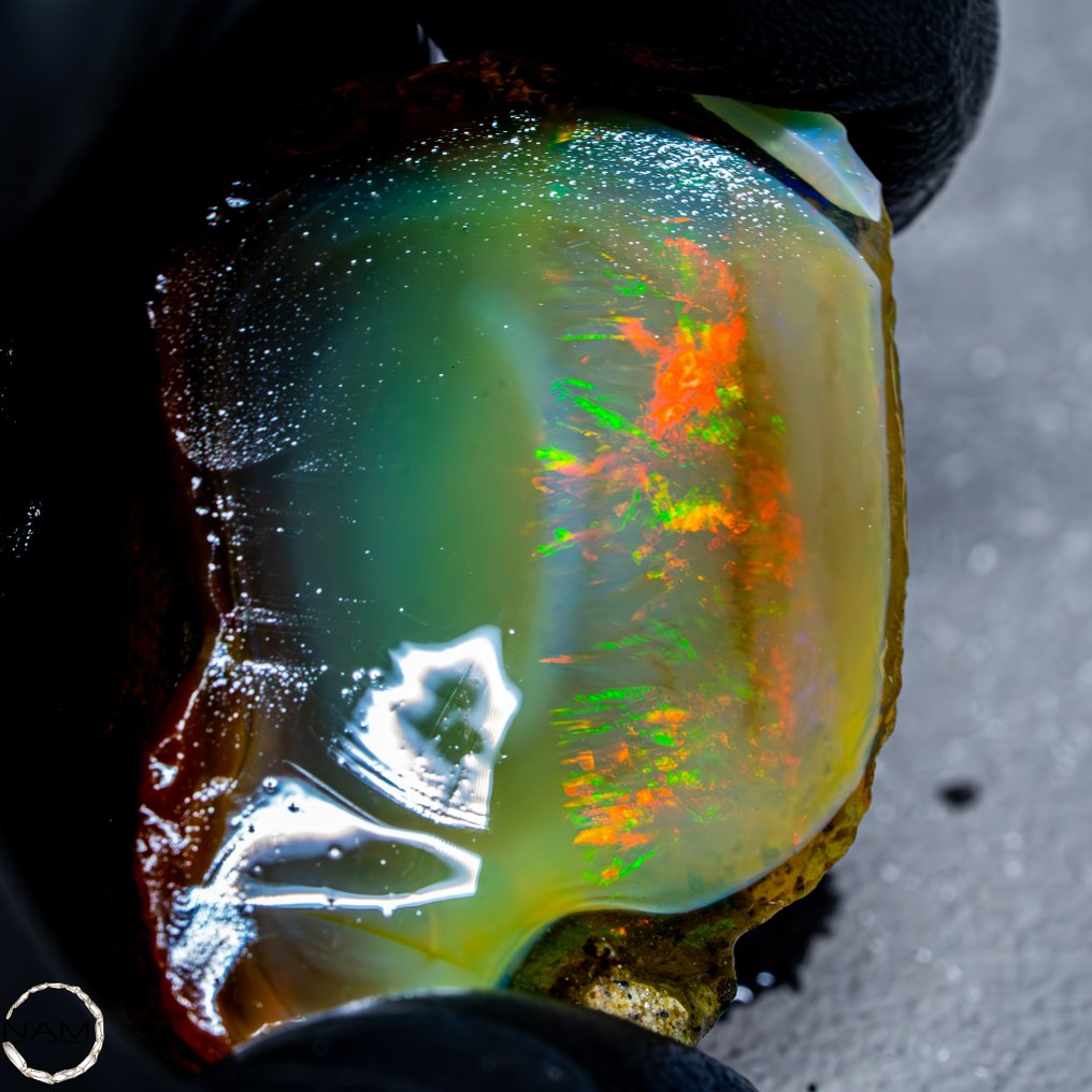 Dansul luminii – Magicul cristal opal 121,75 ct- 24.35 g #4.3