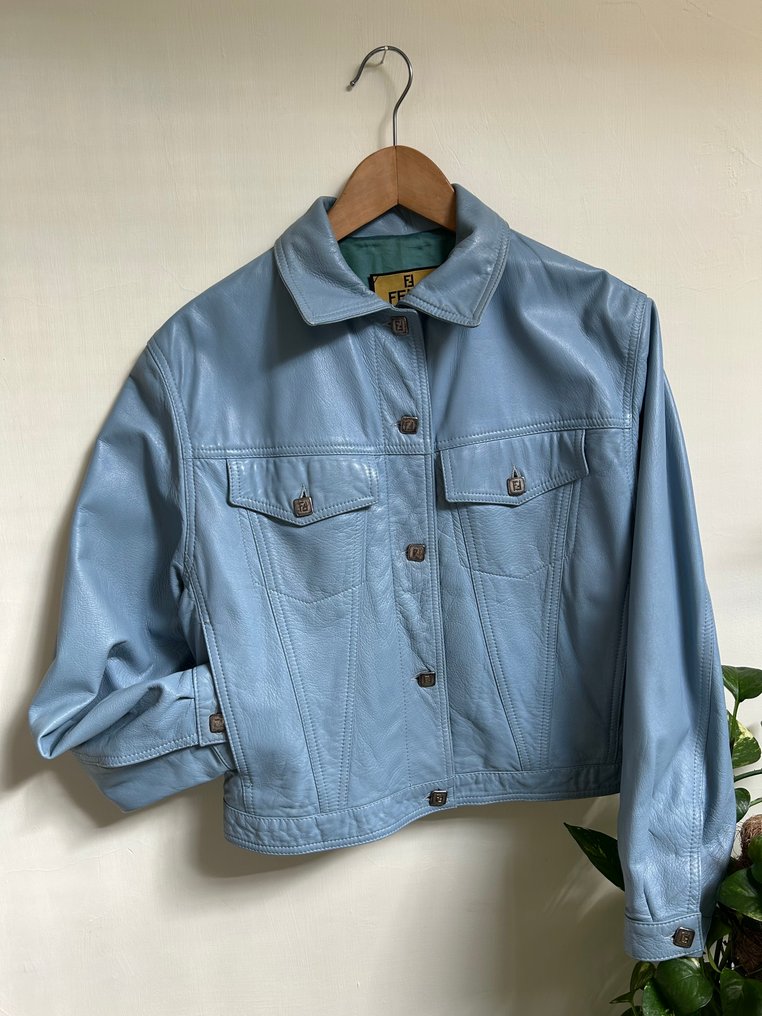 Fendi - 皮夹克 - 复古 #4.3