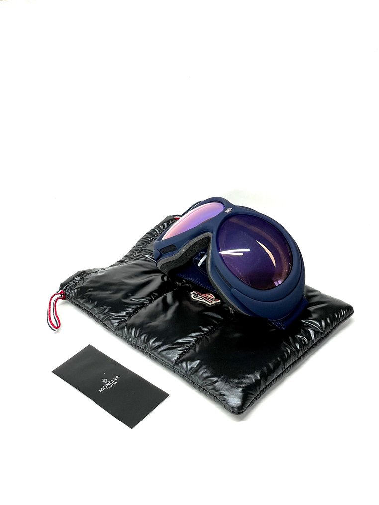 Moncler - ML0130-91X, Cat.1/2 Photochromic, Dual Flash mirrored, Impact resistant Anti-Fog lenses, Detachable - Sunglasses #1.0