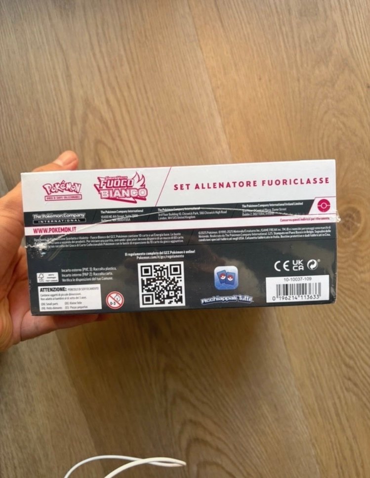 Pokémon Sealed box - Scarlet & Violet - Fuoco Bianco #4.3