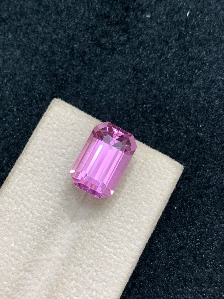 没有保留价 - 1 pcs  粉色 紫锂辉石  - 10.33 ct - 国际有色宝石协会（ICA GemLab） #1.0