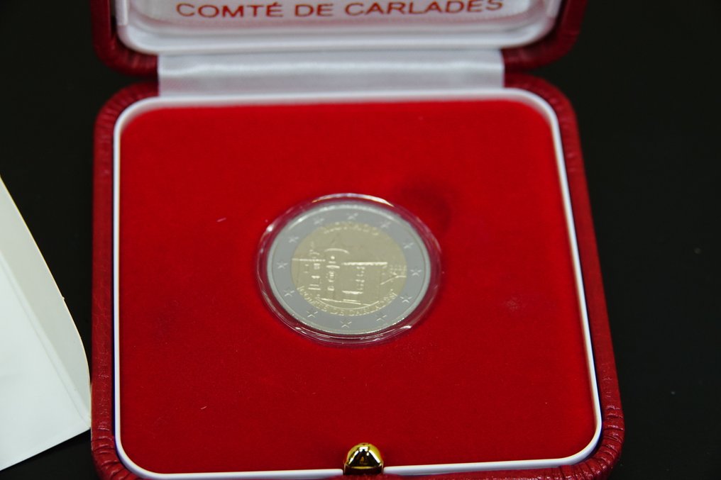 Μονακό. 2 Euro 2025 "Comté de Carladès" Proof #3.2