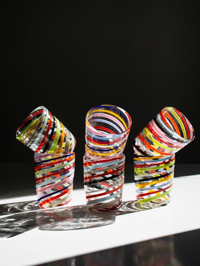 Ribes Atelier - Maryana Iskra - 饮具 (6) - 免运费 €zone - 穆拉诺玻璃 - madebyamaninVenice #1.0