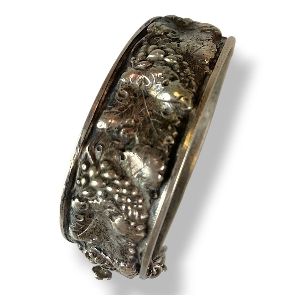 Senza Prezzo di Riserva - Braccialetto Argento - Bracciale in argento da 43 g #4.3