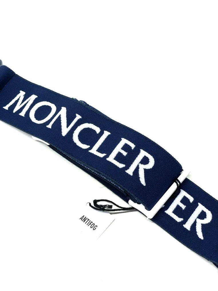 Moncler - ML0130-92C, Cat.3 Dual Flash mirrored, Premium impact resistant Anti-Fog lenses, Detachable Strap - Occhiali da sole #4.3