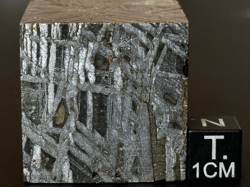 Aletai meteorite Cube - Height: 2.9 cm - Width: 2.9 cm - 203 g #3.2