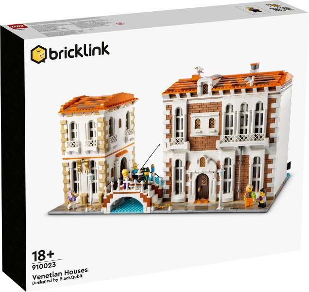 Lego Set - 910023 - BrickLink Designer Program - Venetian Houses #1.0