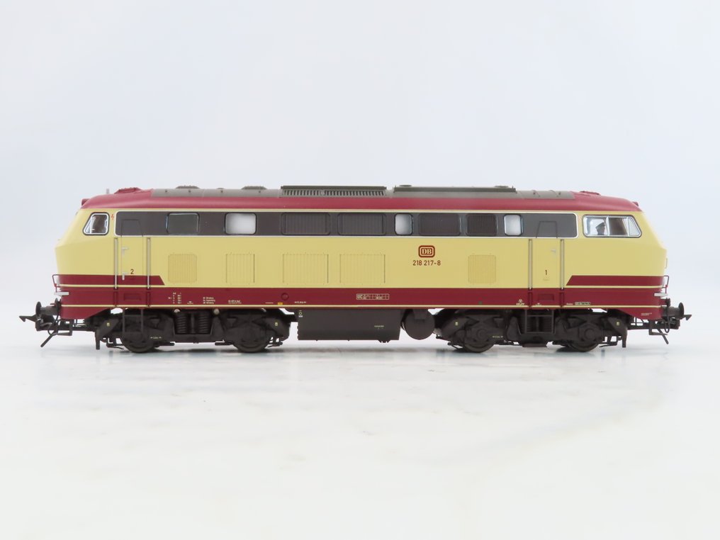 Lenz 0 - 40180-04 - 柴油液壓火車 (1) - BR 218 在 TEE 颜色中，配备全声和数字连接。 - DB #1.0