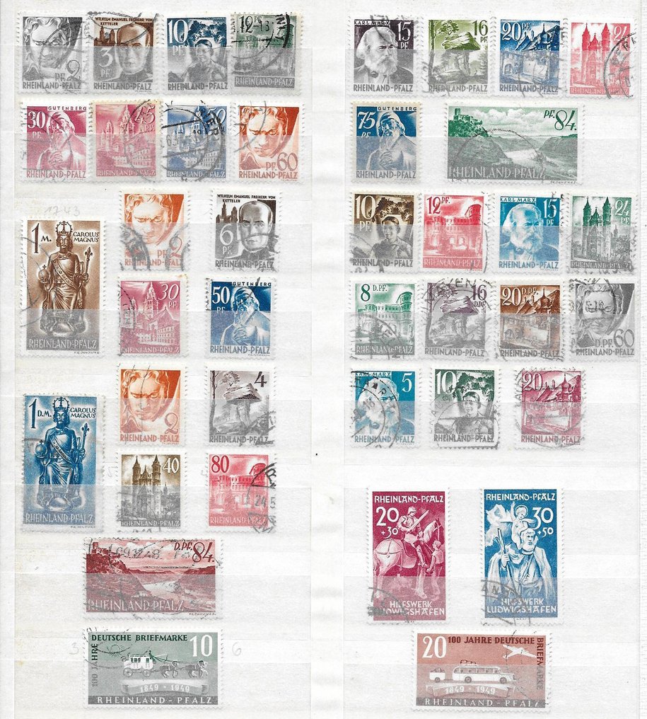 萊茵蘭-普法茲 - 法國區  - 莱茵兰-普法尔茨和符腾堡的法国占领区 #1.0