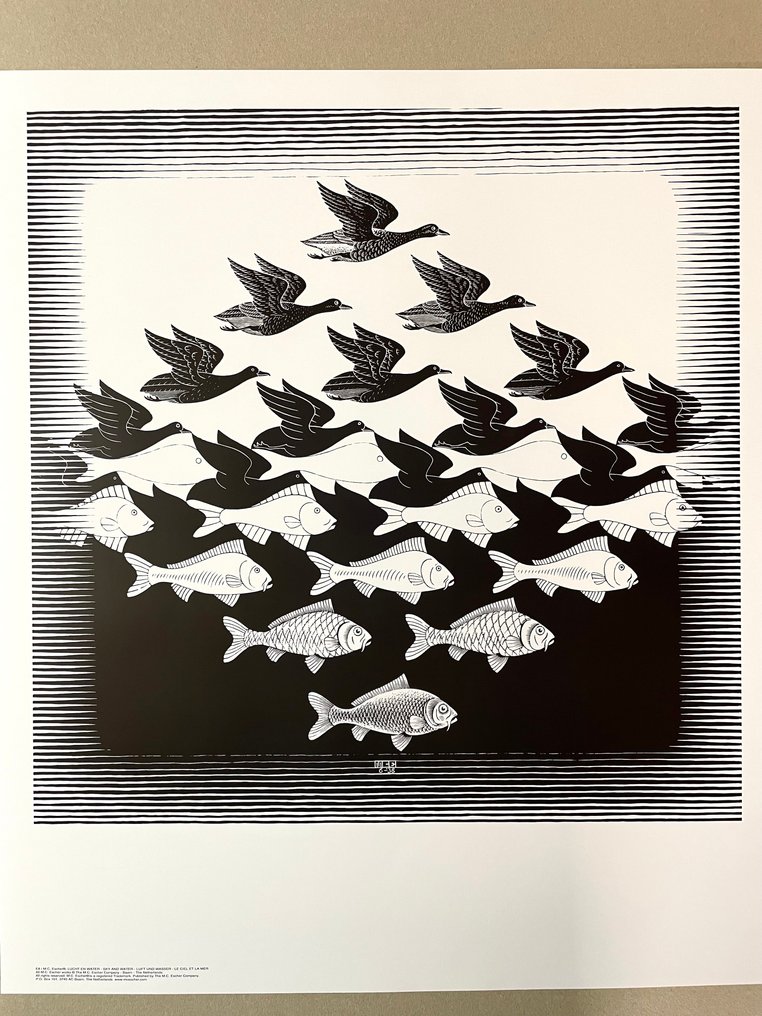 M.C. Escher (1898-1972) - "MOSAIC II" (1957) #3.2