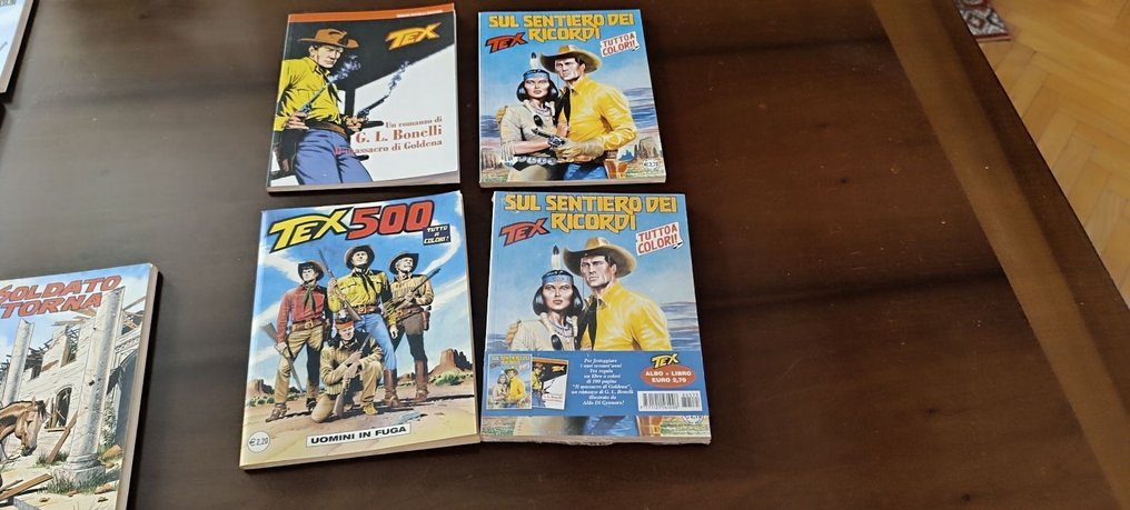 Tex nn. 500 - 599 - sequenza completa - 100 Album #4.3