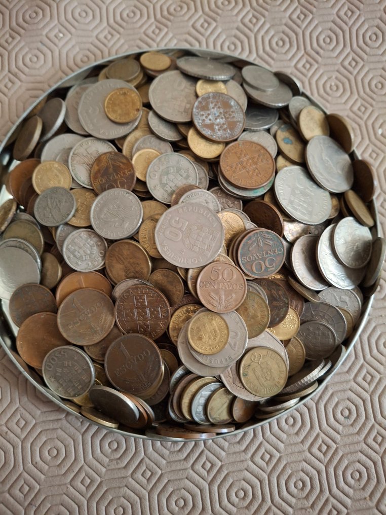 Portugal. Republic. 4900 gramas moedas (No reserve price) #1.0