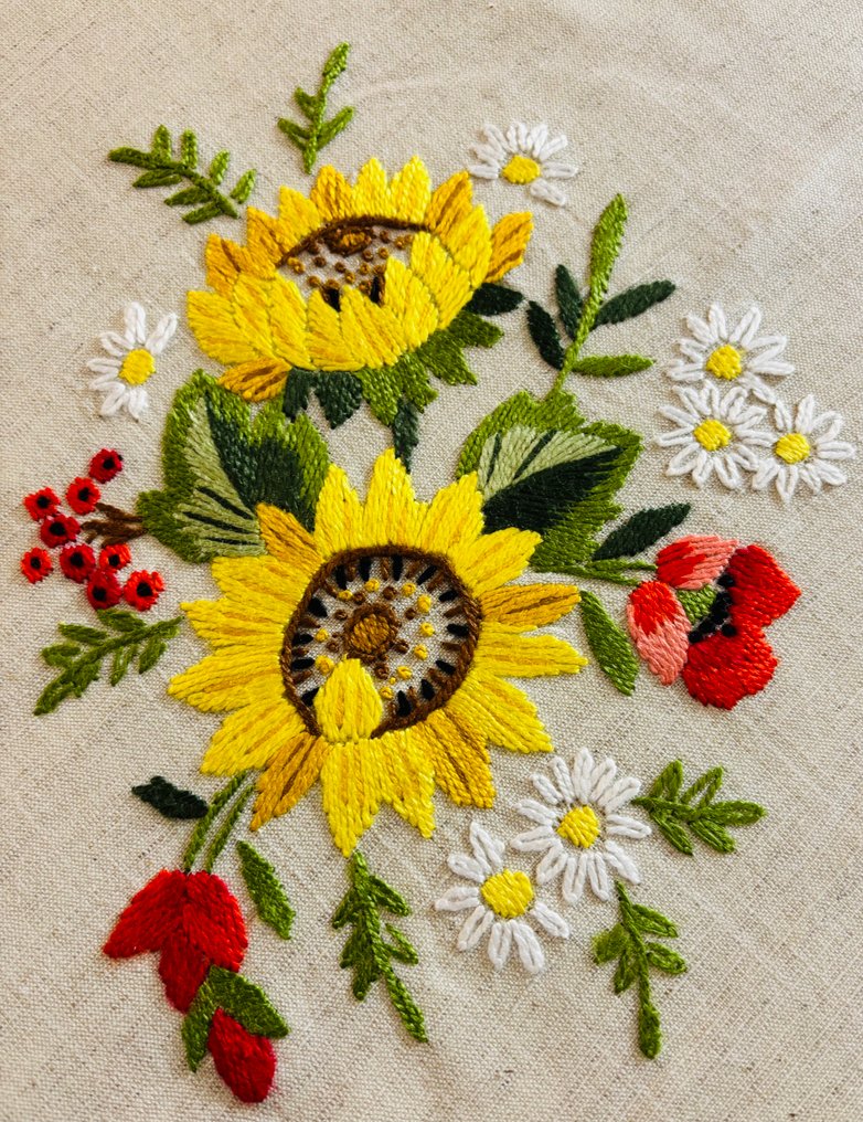 桌布 (13)  - 270 cm - 170 cm - 手工刺绣 #1.0